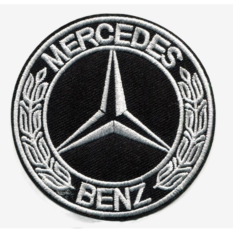 Mercedes-Benz Aufnäher - Silberner Stern Logo