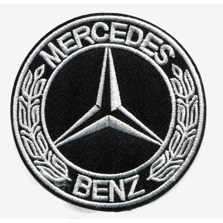 Patch Brodé Mercedes-Benz - Logo Étoile Classique 7cm