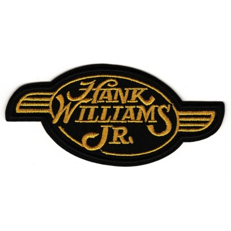 Hank Williams Jr. Aufnäher - Goldener Wing Style