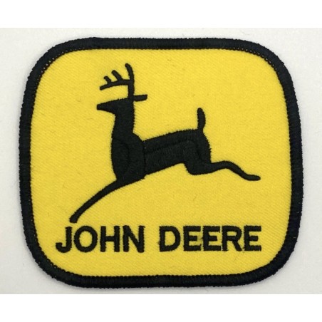 Patch Brodé John Deere - Jaune & Noir