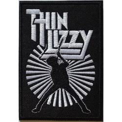Patch Thermocollant Thin Lizzy Écusson Brodé Rock & Hard Rock (10x7 cm)