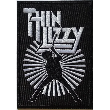 Patch Thermocollant Thin Lizzy Écusson Brodé Rock & Hard Rock (10x7 cm)