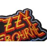 Patch Thermocollant / À Coudre Ozzy Osbourne – Logo Rouge et Jaune (8x5 cm)
