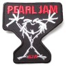 Patch thermocollant Pearl Jam Logo "Stickman  Alive" (8,5 x 8 cm)