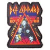 Patch Thermocollant Def Leppard – Hysteria World Tour 1987-1988 – 9,5 x 7,5 cm