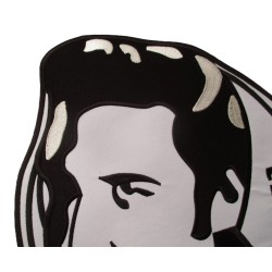 Grand Patch de Dos Elvis Presley - Portrait Pop Art (28,5 x 26 cm)