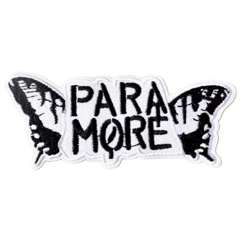 PARAMORE Aufnäher zum Aufbügeln und Aufnähen – 10,5 x 4,5 cm