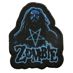 Rob Zombie Aufnäher / Patch (Blaues Motiv)