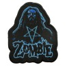 Rob Zombie Blue Portrait Embroidered Patch