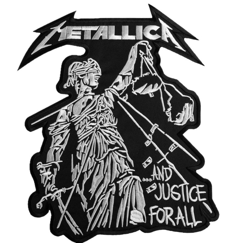 Großer Rückenaufnäher / Backpatch – Metallica „...And Justice for All“
