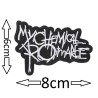 Patch thermocollant My Chemical Romance  Logo Grafitti/Emo – 8 x 6 cm