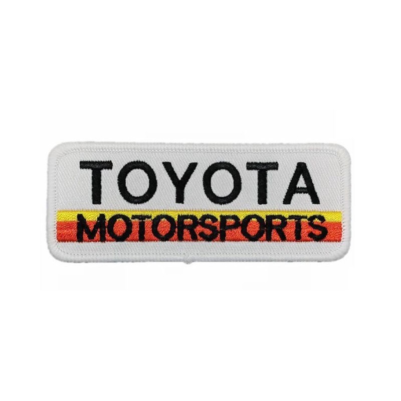 Patch thermocollant Toyota Motorsports  10 x 4 cm ecusson
