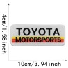 Patch thermocollant Toyota Motorsports  10 x 4 cm ecusson