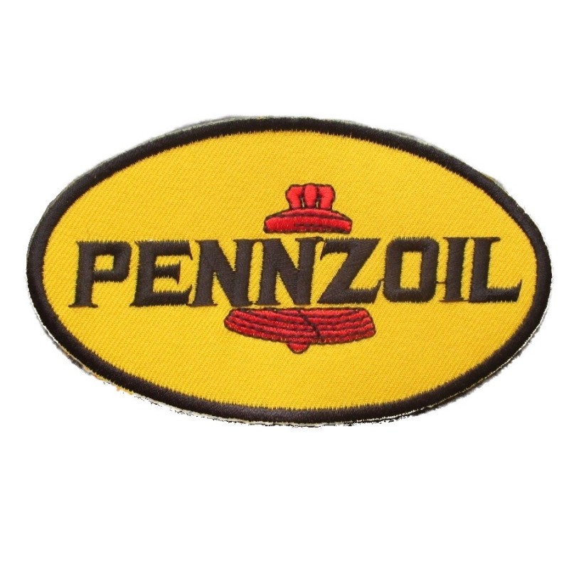 Patch Pennzoil Ovale Huile Écusson Thermocollant Veste
