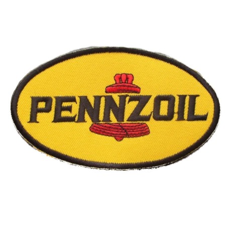 Patch Pennzoil Ovale Huile Écusson Thermocollant Veste
