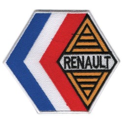 patch logo automobiles renault logo ancien 10x9cm