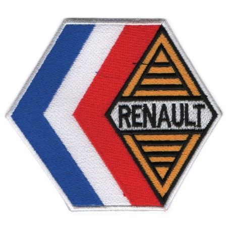 patch logo automobiles renault logo ancien 10x9cm