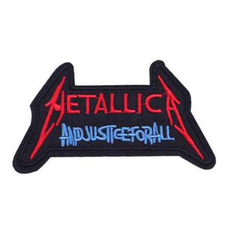 Patch Metallica ...And Justice for All 9.5x5.5 cm Écusson Thermocollant Rock Roll
