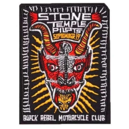 Patch Stone Temple Pilots 11x8,5cm Teufel Devil Aufnäher zum Aufbügeln
