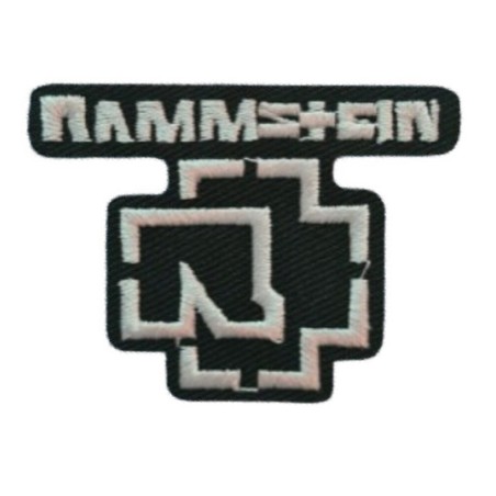Patch groupe allemand Rammstein 5.5x4 cm écusson thermocollant rock
