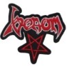 Patch Gruppe Venom Pentagramm 9,5x8,5 cm Aufbügler Rock

