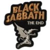 Patch Black Sabbath The End 10x8 cm Aufnäher Rock Roll zum Aufbügeln
