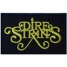 Patch Gruppe Dire Straits Rechteckig Schwarz Gelb 10x6 cm
