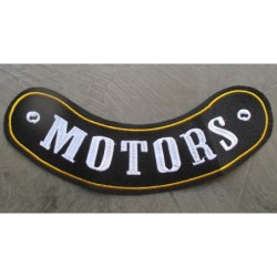 Großer Aufnäher Banner Motors 26 x 7 cm Rücken Aufnäher Jacke
