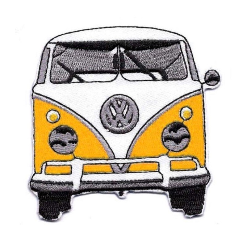 Patch VW Combi Gelb Aufbügler Bully Typ 2