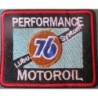 Patch Performance Motoroil 76 Huile 7.5x6 cm Écusson Thermocollant Rock

