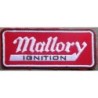patch mallory rouge allumage ignition 10x4cm écusson thermocollant garage chemises
