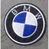 Patch 7.5cm logo BMW rond - Écusson thermocollant voiture moto
