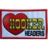 Patch hooker headers 9x5.5 cm écusson thermocollant garage
