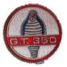 Patch GT350 Cobra 7cm Écusson Thermocollant Voiture Américaine

