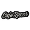 Patch café racer 10x3 cm écusson thermocollant moto de course
