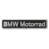 BMW Motorrad Rechteckiger Aufnäher 14x3cm Aufbügler
