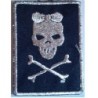 Patch crane Fillette Pirate Nœud dans les Cheveux Écusson
