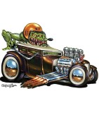 stickers Autos et Rods