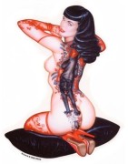 Stickers Bettie Page